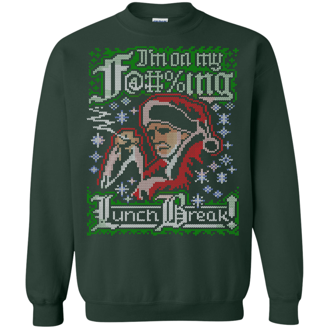 Bad santa 2025 ugly sweater
