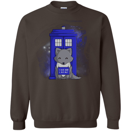 Sweatshirts Dark Chocolate / Small Bad Wolf Crewneck Sweatshirt