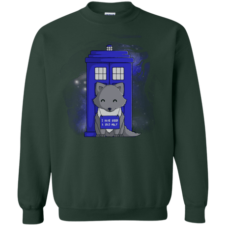 Sweatshirts Forest Green / Small Bad Wolf Crewneck Sweatshirt