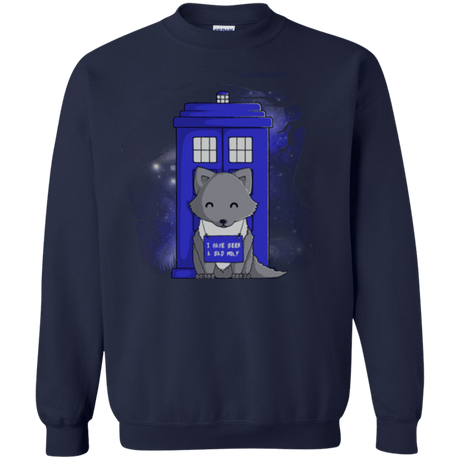 Sweatshirts Navy / Small Bad Wolf Crewneck Sweatshirt