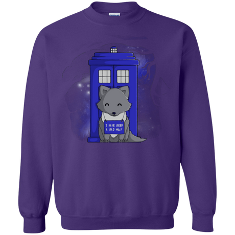 Sweatshirts Purple / Small Bad Wolf Crewneck Sweatshirt