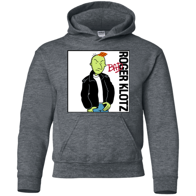 Sweatshirts Dark Heather / YS BAD Youth Hoodie