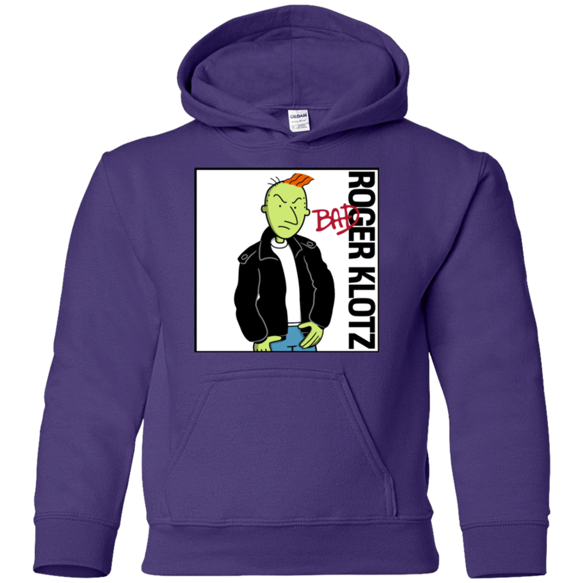Sweatshirts Purple / YS BAD Youth Hoodie