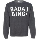 Sweatshirts Dark Heather / Small Bada bing Crewneck Sweatshirt