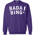 Sweatshirts Purple / Small Bada bing Crewneck Sweatshirt