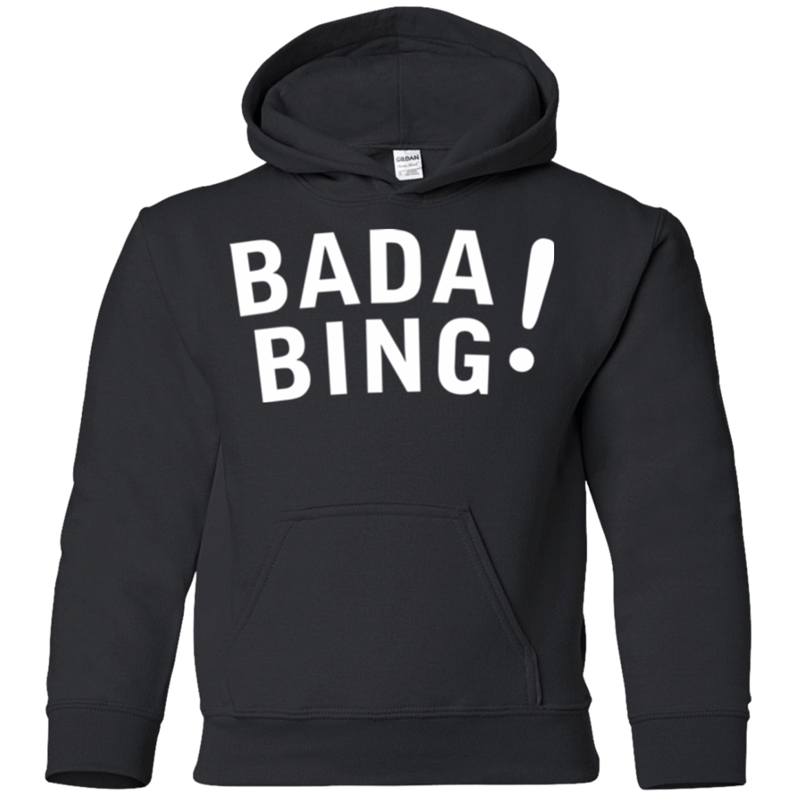 Sweatshirts Black / YS Bada bing Youth Hoodie
