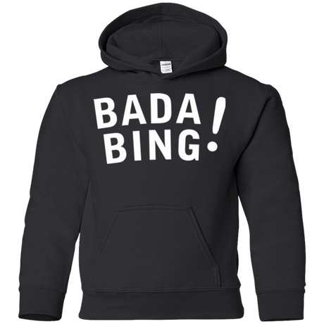 Sweatshirts Black / YS Bada bing Youth Hoodie