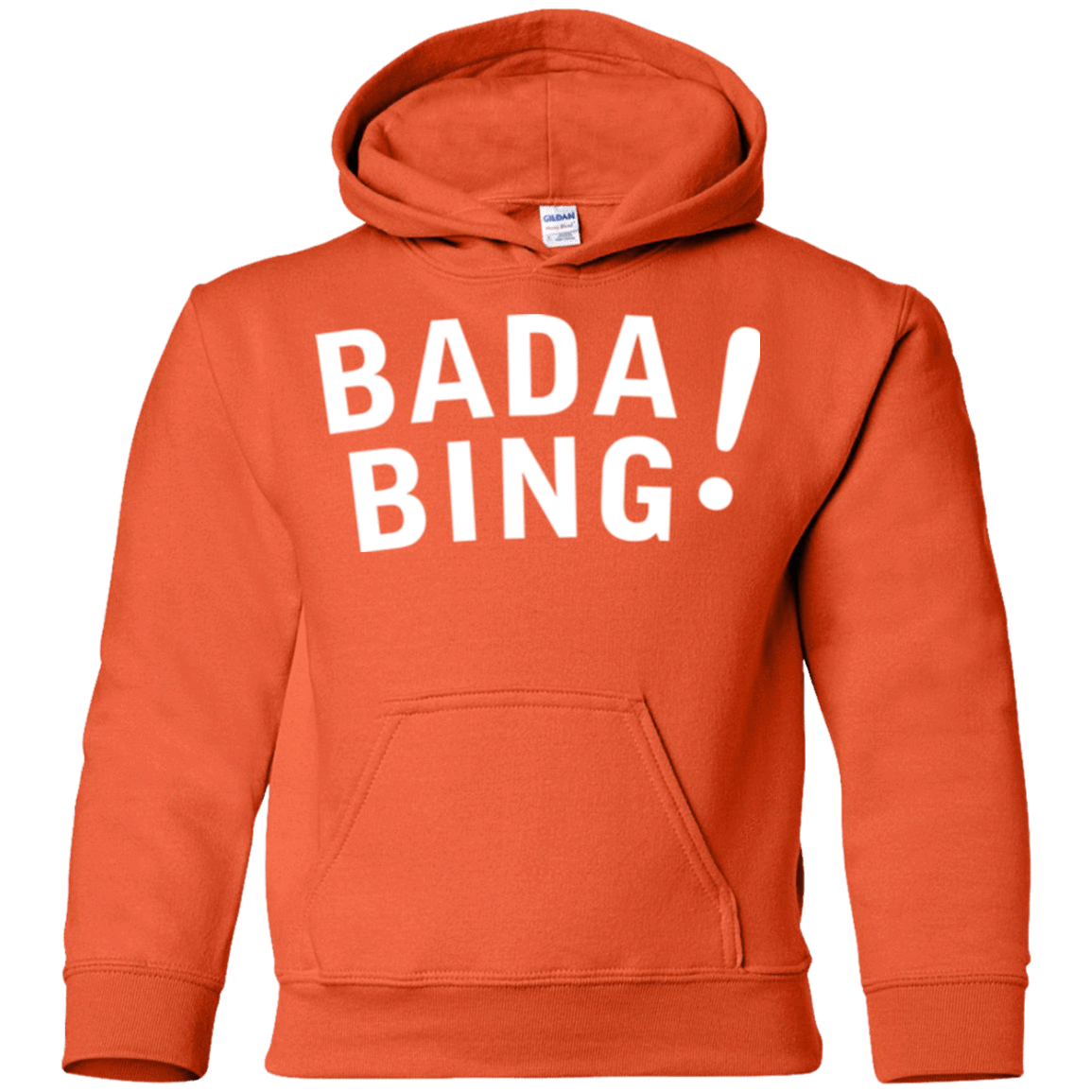 Sweatshirts Orange / YS Bada bing Youth Hoodie