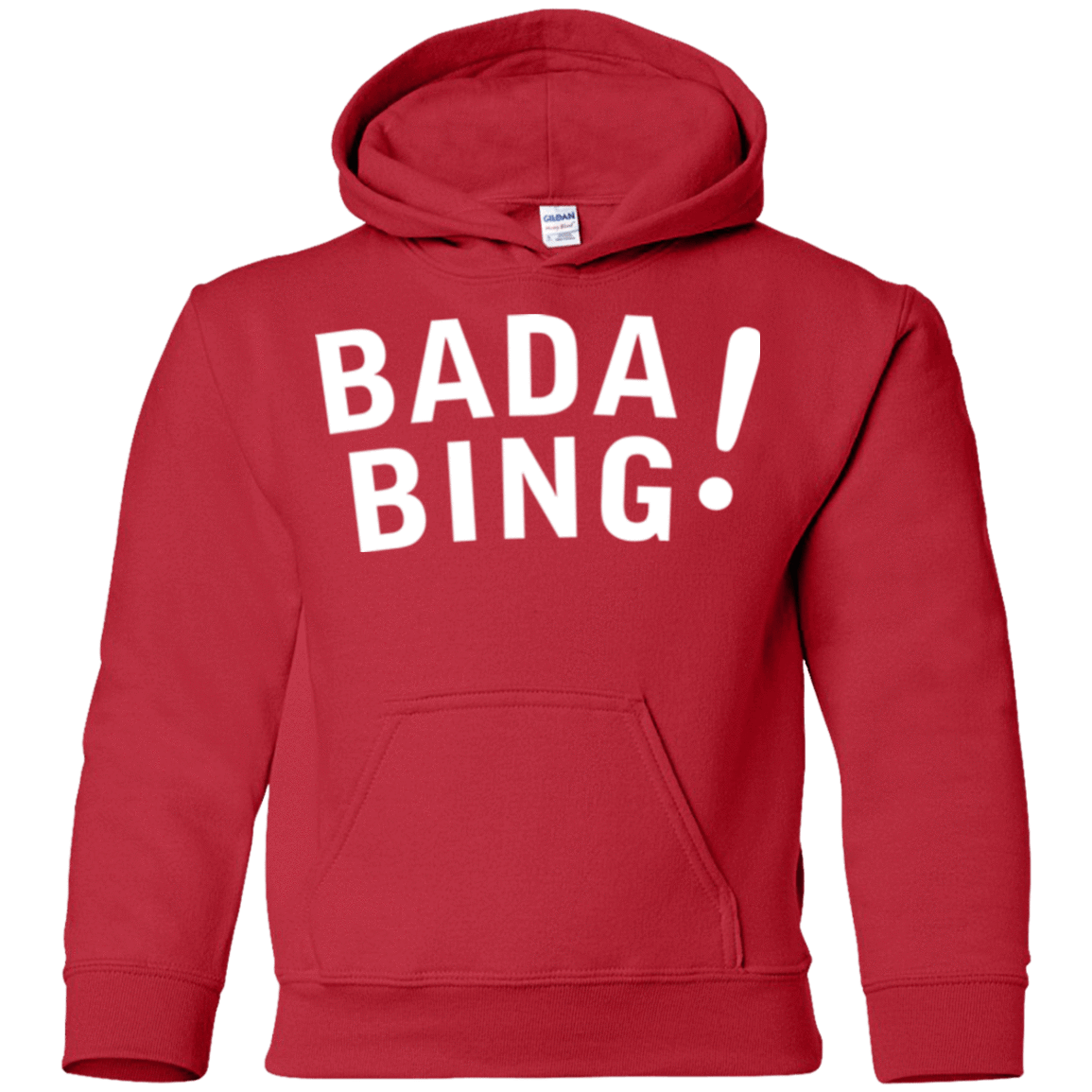 Sweatshirts Red / YS Bada bing Youth Hoodie