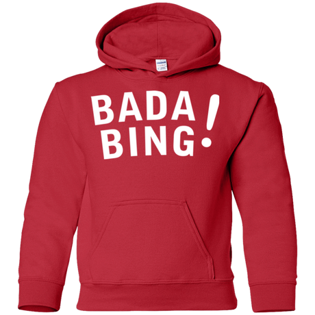 Sweatshirts Red / YS Bada bing Youth Hoodie