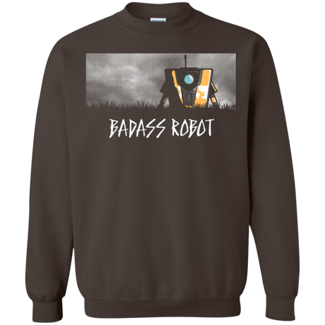Sweatshirts Dark Chocolate / Small BADASS ROBOT Crewneck Sweatshirt