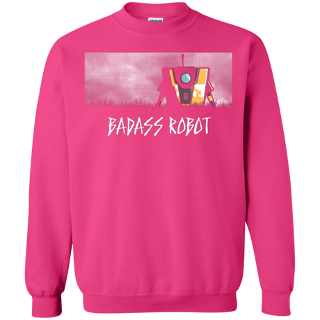 Sweatshirts Heliconia / Small BADASS ROBOT Crewneck Sweatshirt
