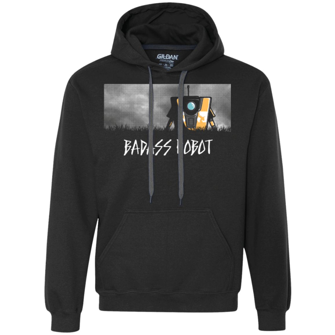 Sweatshirts Black / Small BADASS ROBOT Premium Fleece Hoodie