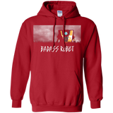 Sweatshirts Red / Small BADASS ROBOT Pullover Hoodie