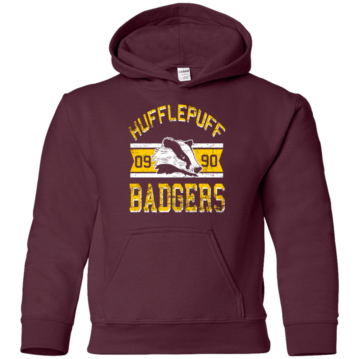Sweatshirts Maroon / YS Badgers Youth Hoodie
