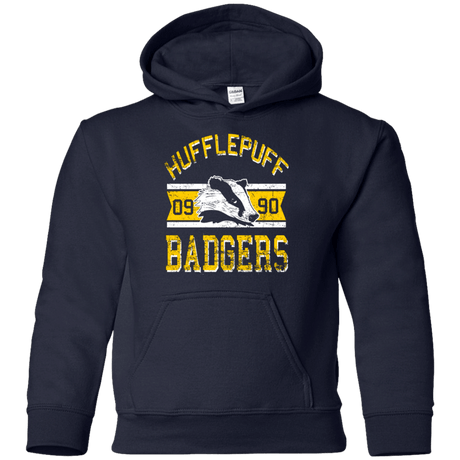 Sweatshirts Navy / YS Badgers Youth Hoodie