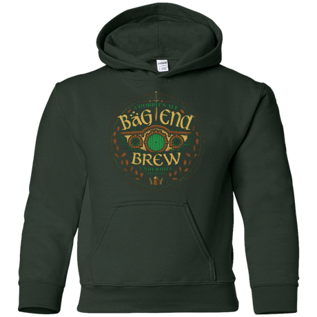 Sweatshirts Forest Green / YS Bag End Brew Youth Hoodie