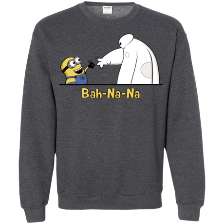 Sweatshirts Dark Heather / S Bah-Na-Na Crewneck Sweatshirt