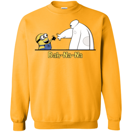Sweatshirts Gold / S Bah-Na-Na Crewneck Sweatshirt