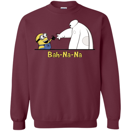 Sweatshirts Maroon / S Bah-Na-Na Crewneck Sweatshirt