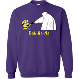 Sweatshirts Purple / S Bah-Na-Na Crewneck Sweatshirt