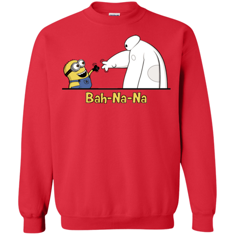 Sweatshirts Red / S Bah-Na-Na Crewneck Sweatshirt