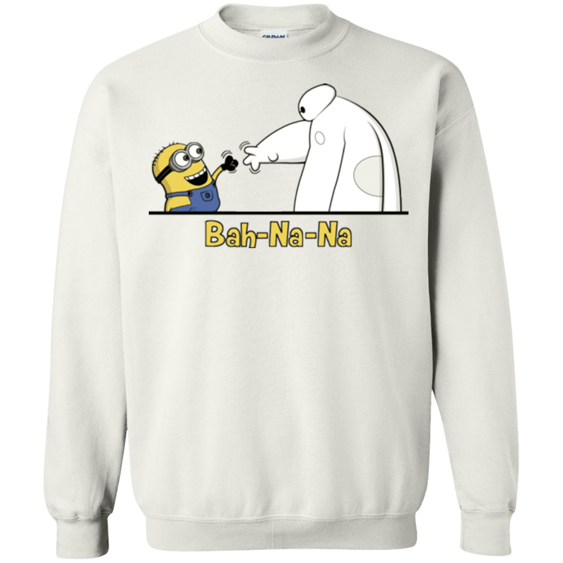 Sweatshirts White / S Bah-Na-Na Crewneck Sweatshirt