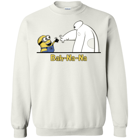 Sweatshirts White / S Bah-Na-Na Crewneck Sweatshirt
