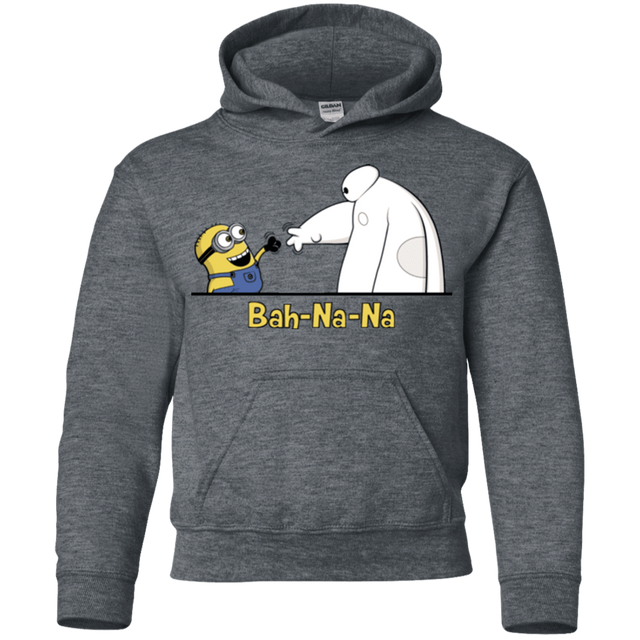 Sweatshirts Dark Heather / YS Bah-Na-Na Youth Hoodie