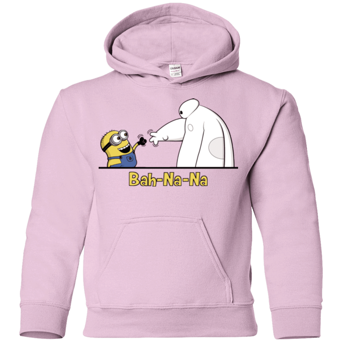 Sweatshirts Light Pink / YS Bah-Na-Na Youth Hoodie