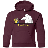 Sweatshirts Maroon / YS Bah-Na-Na Youth Hoodie