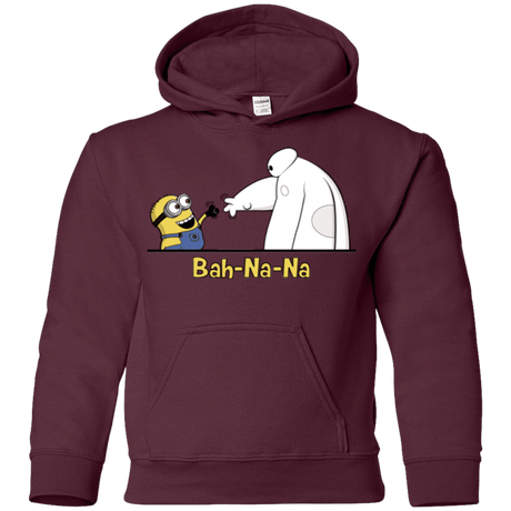 Sweatshirts Maroon / YS Bah-Na-Na Youth Hoodie
