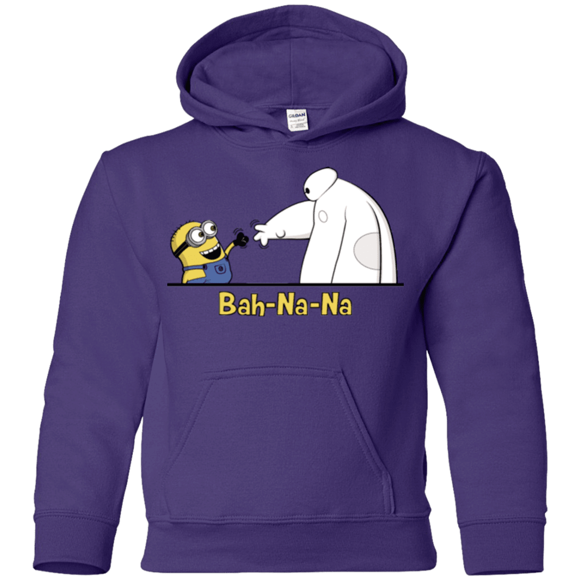 Sweatshirts Purple / YS Bah-Na-Na Youth Hoodie