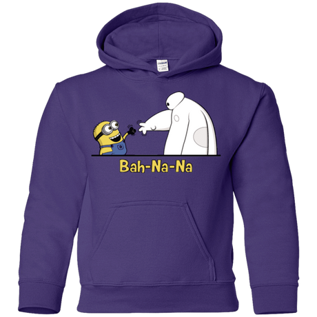 Sweatshirts Purple / YS Bah-Na-Na Youth Hoodie
