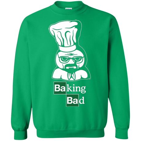 Sweatshirts Irish Green / Small Baking Bad Crewneck Sweatshirt