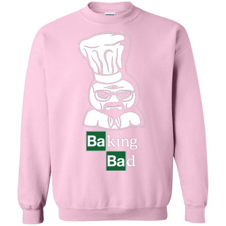 Sweatshirts Light Pink / Small Baking Bad Crewneck Sweatshirt
