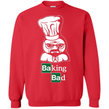 Sweatshirts Red / Small Baking Bad Crewneck Sweatshirt