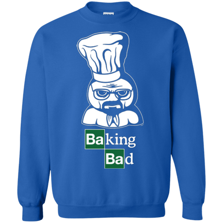 Sweatshirts Royal / Small Baking Bad Crewneck Sweatshirt