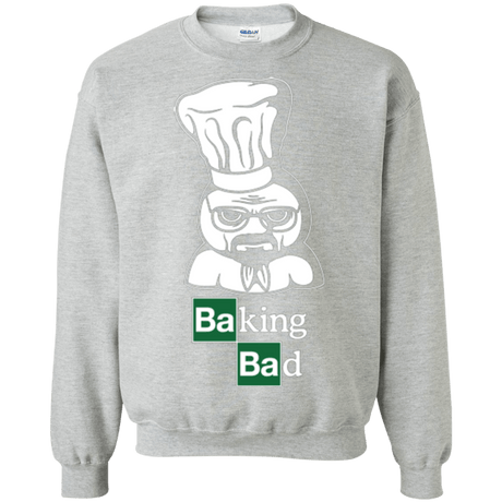 Sweatshirts Sport Grey / Small Baking Bad Crewneck Sweatshirt