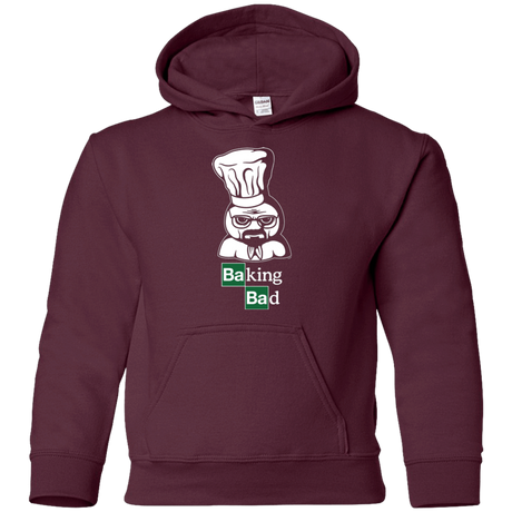 Sweatshirts Maroon / YS Baking Bad Youth Hoodie