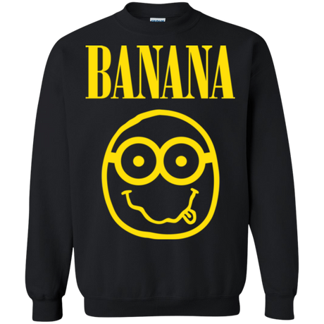 Sweatshirts Black / Small Banana Crewneck Sweatshirt