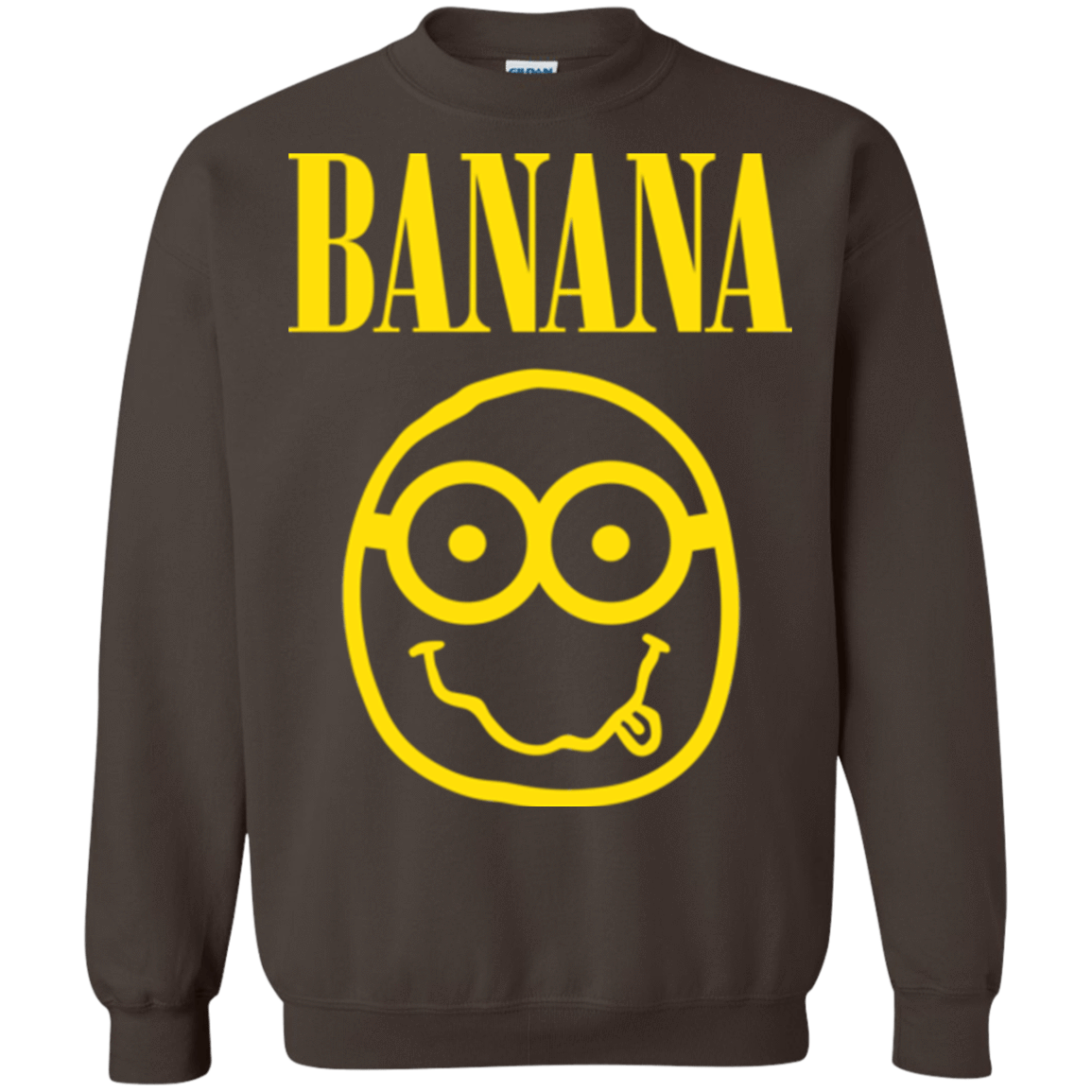 Sweatshirts Dark Chocolate / Small Banana Crewneck Sweatshirt