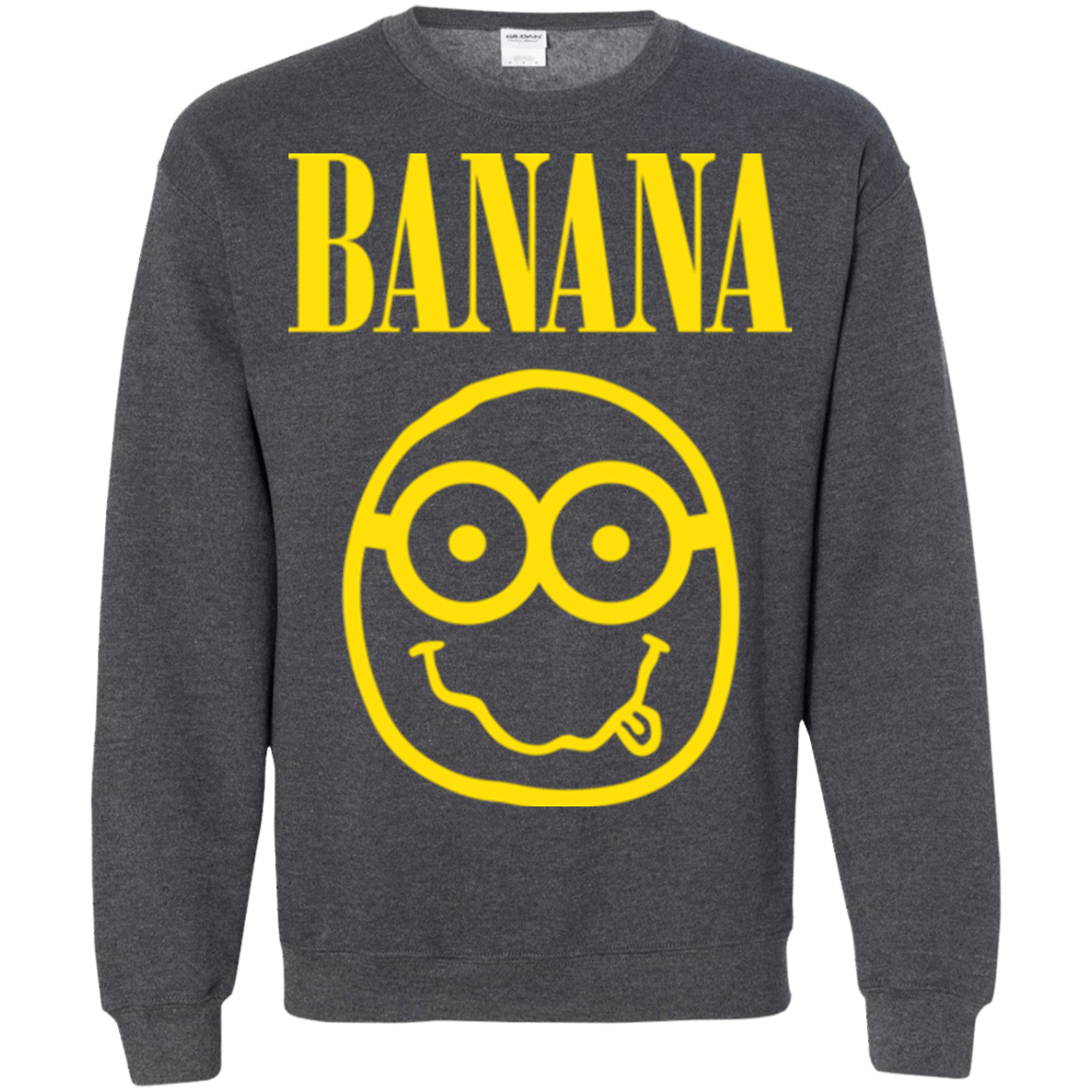 Sweatshirts Dark Heather / Small Banana Crewneck Sweatshirt