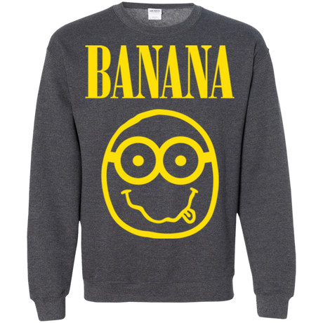Sweatshirts Dark Heather / Small Banana Crewneck Sweatshirt