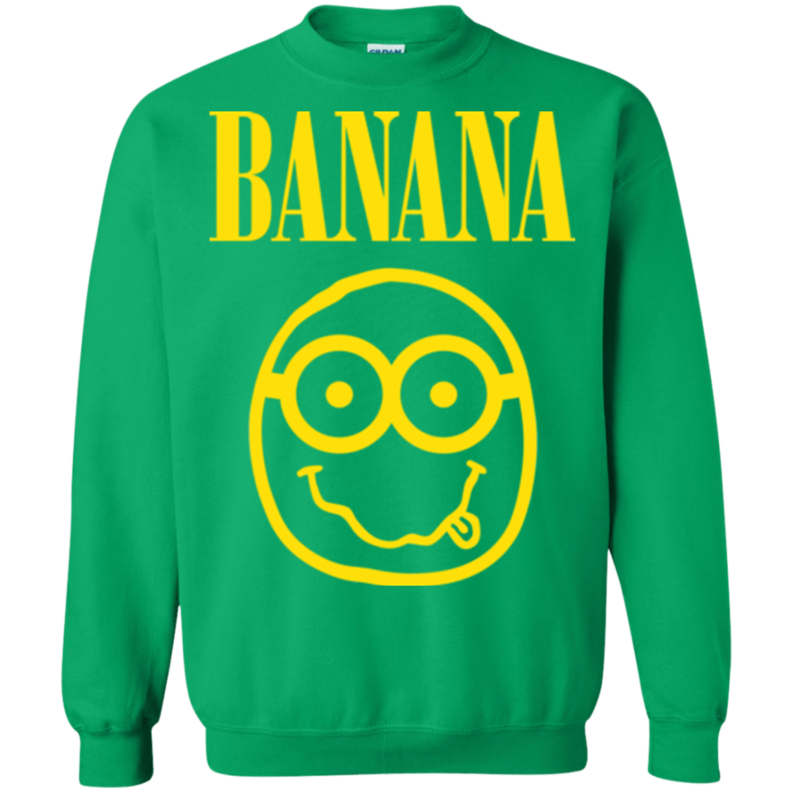 Sweatshirts Irish Green / Small Banana Crewneck Sweatshirt