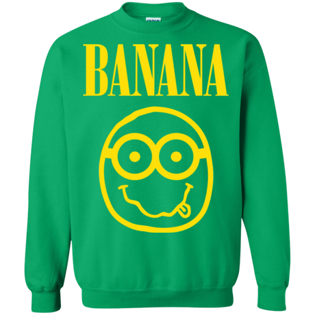 Sweatshirts Irish Green / Small Banana Crewneck Sweatshirt