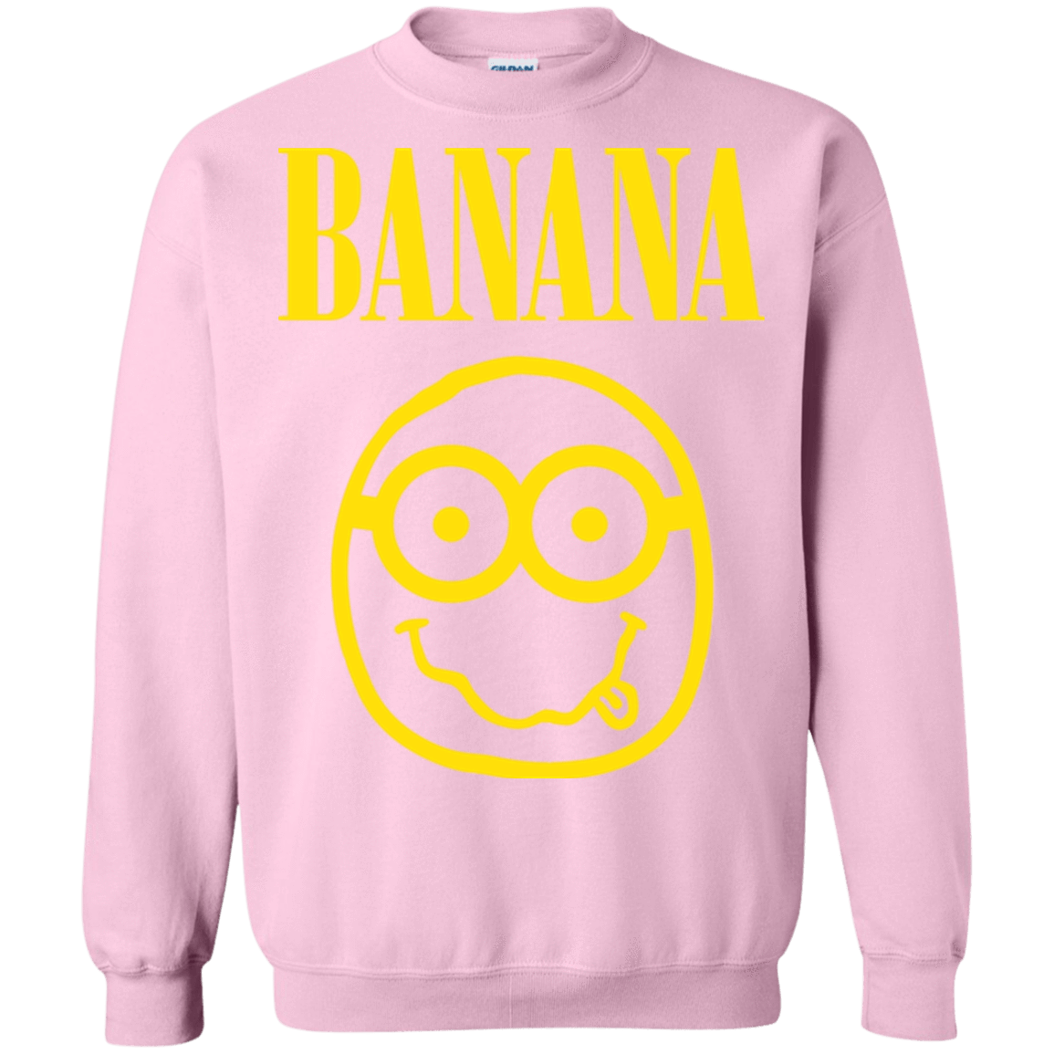 Sweatshirts Light Pink / Small Banana Crewneck Sweatshirt