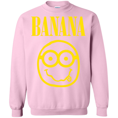 Sweatshirts Light Pink / Small Banana Crewneck Sweatshirt