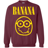 Sweatshirts Maroon / Small Banana Crewneck Sweatshirt