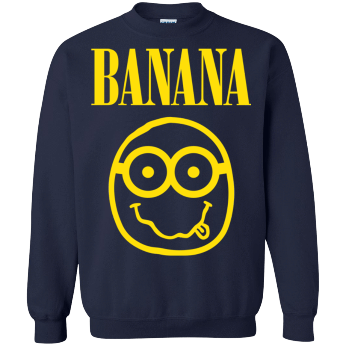 Sweatshirts Navy / Small Banana Crewneck Sweatshirt